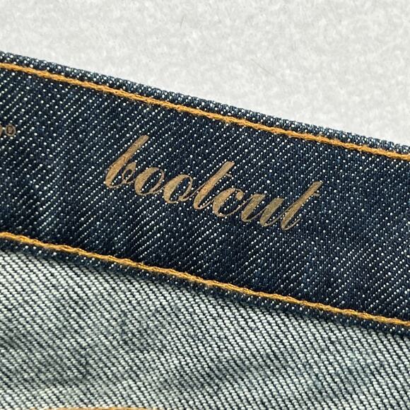 7 FOR ALL MANKIND Jeans Women 24 Bootcut Low Rise Original Fit Blue USA NEW - Picture 9 of 16